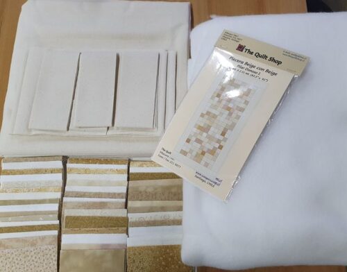 KIT PIECERA BEIGE CON BEIGE