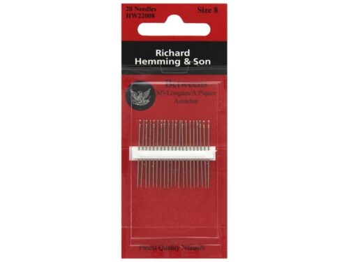 AGUJAS ACOLCHAR A MANO #8 HEMMING & SON