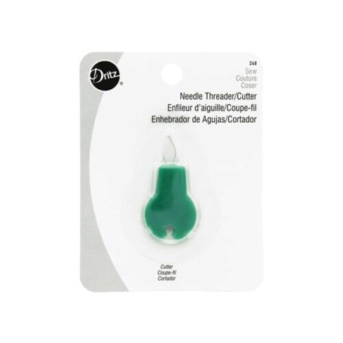 ENHEBRADOR DE AGUJAS CON CORTADOR