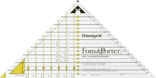 REGLA  MITAD DE CUADRADO OMNIGRID PONS& PORTER