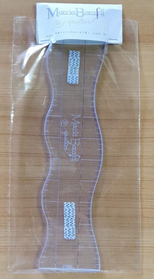 REGLA LARGA PARA ACOLCHAR  CURVAS A MÁQUINA MARCIA BARALDI